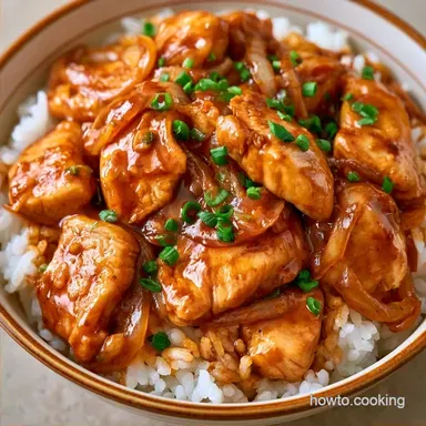 One-Pot Rice Cooker Oyakodon