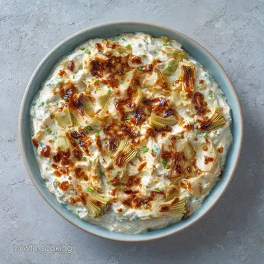 Onion Artichoke Dip: Party-Ready Recipe Card