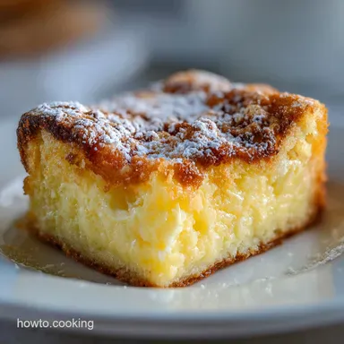Ooey Gooey Butter Cake with Cream Cheese in 60 Minutes Recipe Card