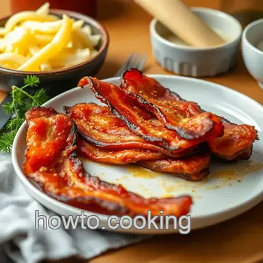 How to Make Oven-Baked Bacon Crispy: My Easy Family Recipe Recipe Card