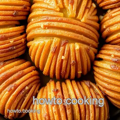 Oven Baked Potato Amazing Crinkle Surprise Recipe Card