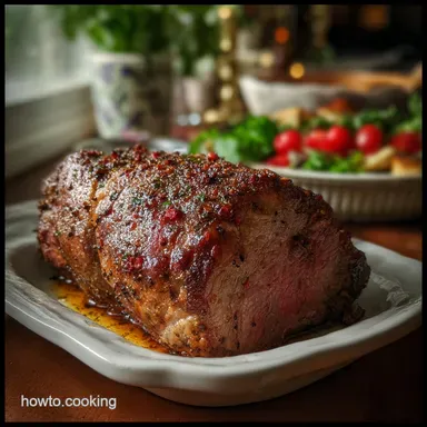 Cooking Sirloin Tip Roast: Best Tender Oven Method Recipe Card