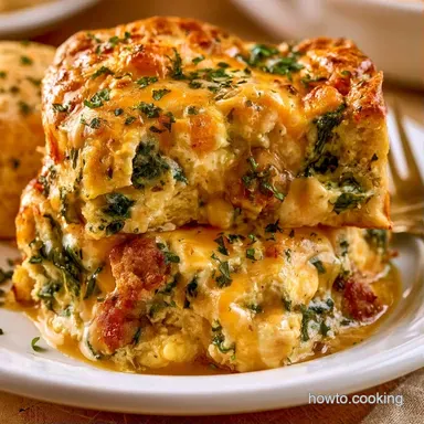 Make-Ahead Holiday Casserole Recipe Card
