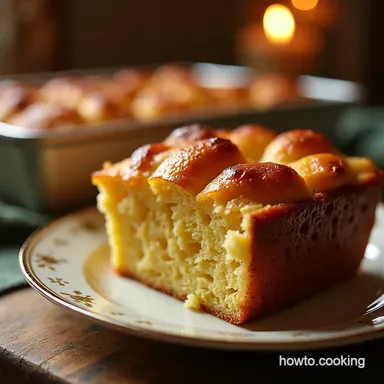 Easy Panettone Bread Pudding Recipe Moist Decadent Recipe Card