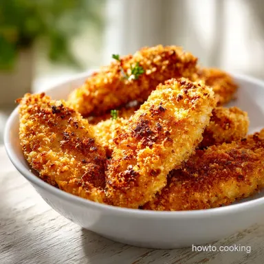 Parmesan Crusted Chicken in 35 Minutes Recipe Card