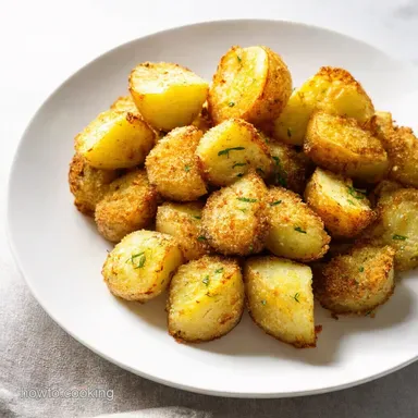Parmesan Herb Crusted Potatoes Crispy Easy