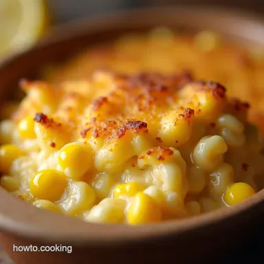 Paula Deens Classic Creamy Corn Casserole Recipe Recipe Card