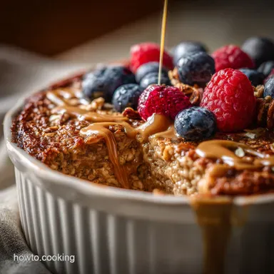 The Ultimate Peanut Butter Baked Oatmeal Recipe Cozy Easy Meal Prep