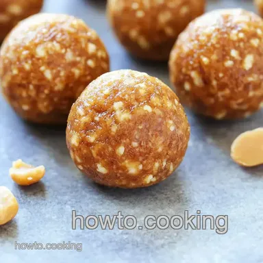 Peanut Butter Bliss Balls: Easy No-Bake Treat! Recipe Card