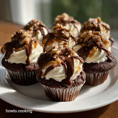 Buckeye Cupcakes: Moist Chocolate & Peanut Butter Delight