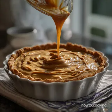 Peanut Butter Pudding Pie: Velvety Custard No Bake