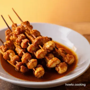 Peanut Sauce Recipe My GoTo Satay Ready in Minutes Recipe Card
