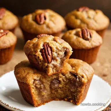 Pecan Pie Muffins Southern Comfort in Every Bite Recipe Card