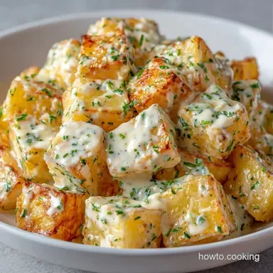 Perfect Creamy Potato Salad in 30 Min Recipe Card