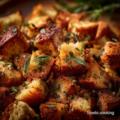 Croutons: How To Make Homemade Crispy Croutons In Oven