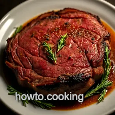 Easy & Juicy Prime Rib Recipe Oven: My Fail-Proof Herb Method Recipe Card