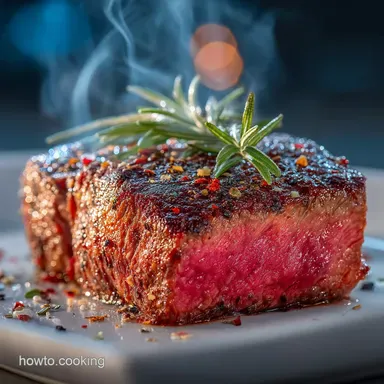 Oven Steak: The Foolproof Reverse Sear Technique Recipe Card