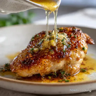 Roast Chicken Breast: Perfect Juicy Oven Method Lemon Herb Recipe Card