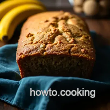 Perfectly Moist Banana Bread Recipe with 2 Bananas &ndash; Easy & Delicious Recipe Card