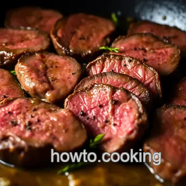 Perfectly Pan-Seared Steak Medallions: My Juicy Secret Recipe Recipe Card