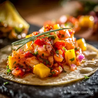 Pineapple Mango Salsa: Bright, Easy, Perfect for Fish Tacos Recipe Card