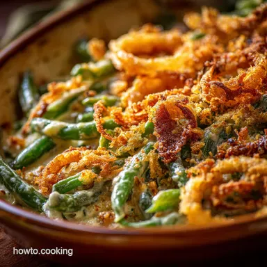 Pioneer Woman Green Bean Casserole: The Creamy, No-Canned-Soup Upgrade Recipe Card