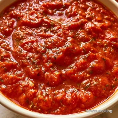 Pizza Recipe Tomato Sauce in 30 Minutes Recipe Card