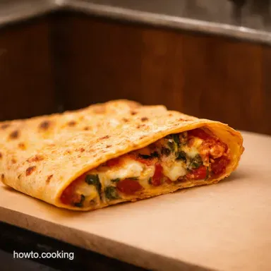 Pizza Wrap Hack Your Favorite Pizza Reinvented Recipe Card