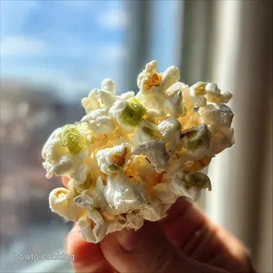 Proper Pucker Homemade Dill Pickle Popcorn Recipe 15Minute Tangy Gourmet Snack Recipe Card