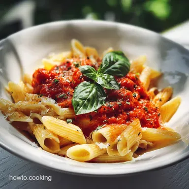 Tasty Protein Cottage Cheese Pasta Sauce Ready in 30 Min Recipe Card