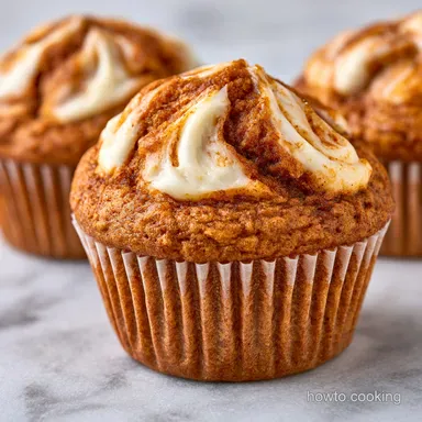 Pumpkin Cream Cheese Muffins: Fluffy Recipe Card