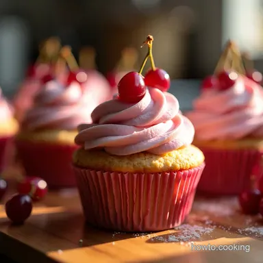 Grape Soda Cupcakes A Nostalgic Baking Treat Recipe Card