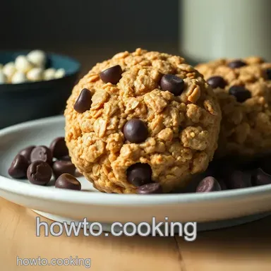 Quick and Easy No-Cook Oatmeal Cookies: A Delicious Snack in a Snap! Recipe Card