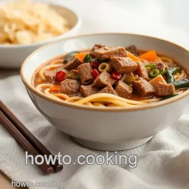 Delicious Quick Beef Ramen with Savory Veggies: The Ultimate 30-Minute Comfort Recipe Card