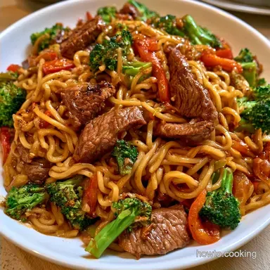 Beef Ramen in 25 Minutes