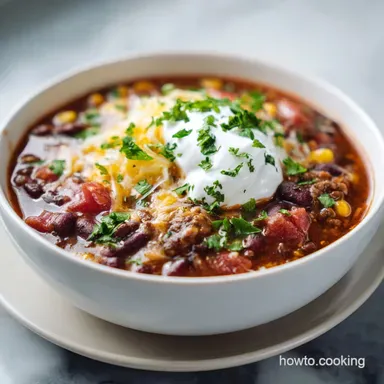 Taco Soup Recipe: Ground Beef in 30 Minutes