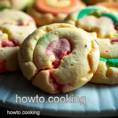 Delightfully Easy Rainbow Cookies Recipe: A Colorful Baking Adventure Recipe Card