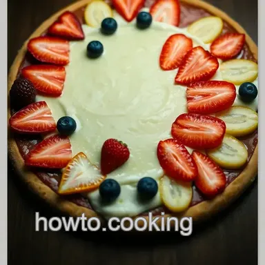 Rainbow Fruit Pizza Recipe: An Easy Dessert Pizza Treat! Recipe Card