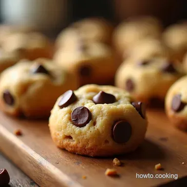 Reeses Peanut Butter Chocolate Chip Cookie Bites My GoTo Recipe Card