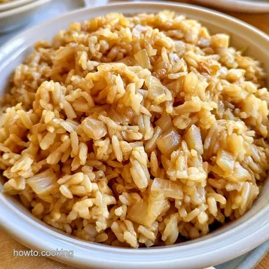 Rice Cooker Rice Pilaf in 30 Minutes Recipe Card