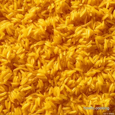 Rice Cooker Turmeric Rice in 35 Minutes Recipe Card