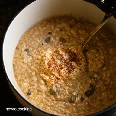 Vanilla Bean Overnight Oats Easy Breakfast Meal Prep Recipe Card