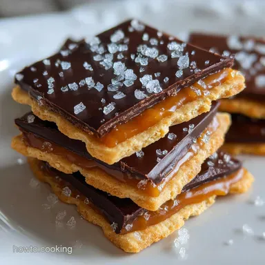 Ritz Cracker Toffee Recipe Ready in 25 Minutes Recipe Card