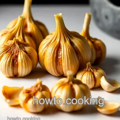 Easy Roasted Garlic: Sweet, Mellow, Liquid Gold Recipe Card