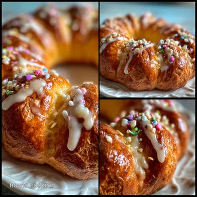 Rosca de Reyes: Pillowy Citrus Bread Recipe Card