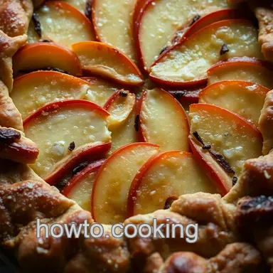 Rustic Apple Galette: A Slice of Autumn presentation