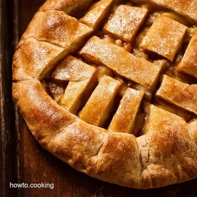 Easy Apple Galette Recipe A Rustic Autumn Delight Recipe Card