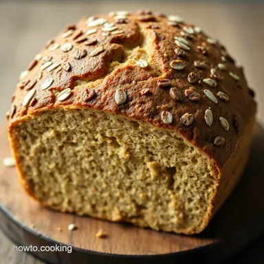 Rustic Hearth Oat Bread: My Go-To Oat Bread Recipe! Recipe Card