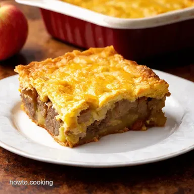 Sausage Apple Strata Easy Breakfast Potluck Recipes Recipe Card