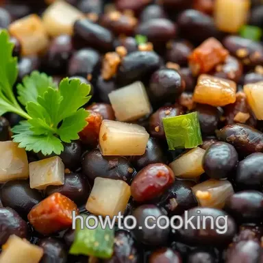 My Favorite Saut&eacute;ed Black Beans: Quick & Flavorful Delight Recipe